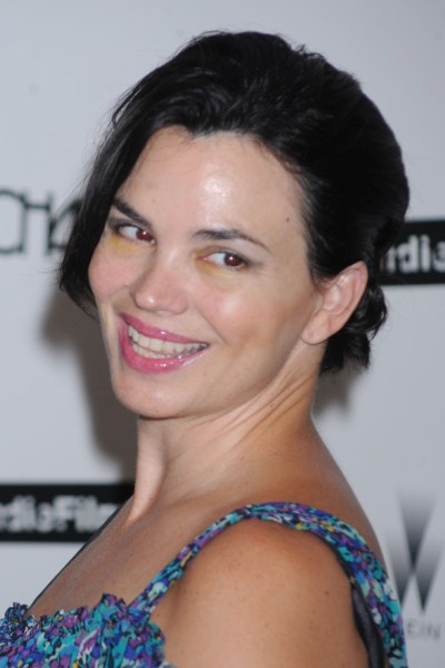 Short Updo Hairstyle with Side Swept Layers - Karen Duffy