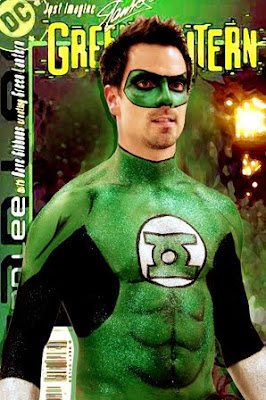 Green Lantern Body Painting