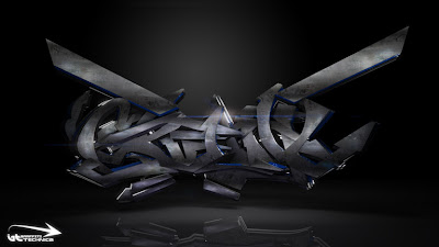 3D Graffiti,graffiti letters