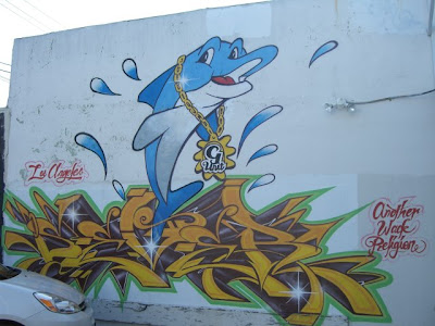 Dolphin Graffiti Letters