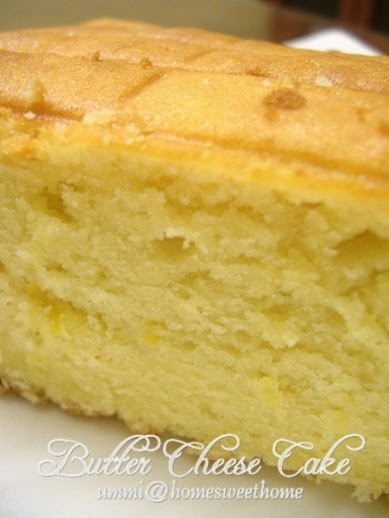 Home Sweet Home: Butter Cheese Cake