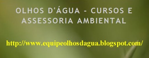 EQUIPE OLHOS D'ÁGUA ASSESSORIA AMBIENTAL