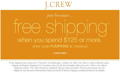 J.Crew Aficionada: Darlings, is it time for a J.Crew coupon code?