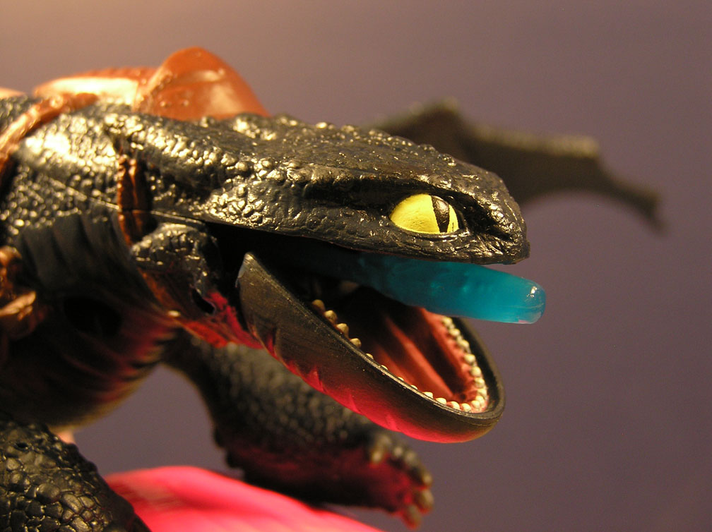The Toy Museum How to Train Your Dragon, Night Fury, Toothless toy