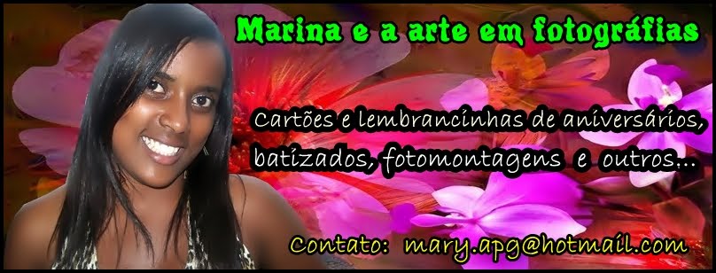 Marina  e a arte em fotográfias