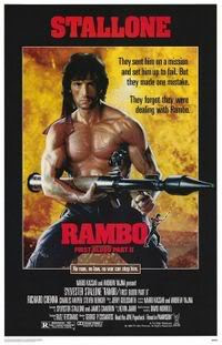 Rambo 2 Poster - First Blood Part II