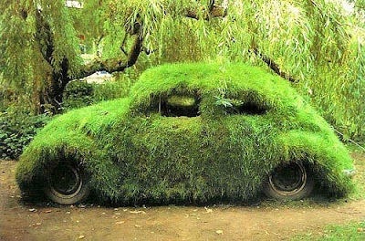 grass sculpture