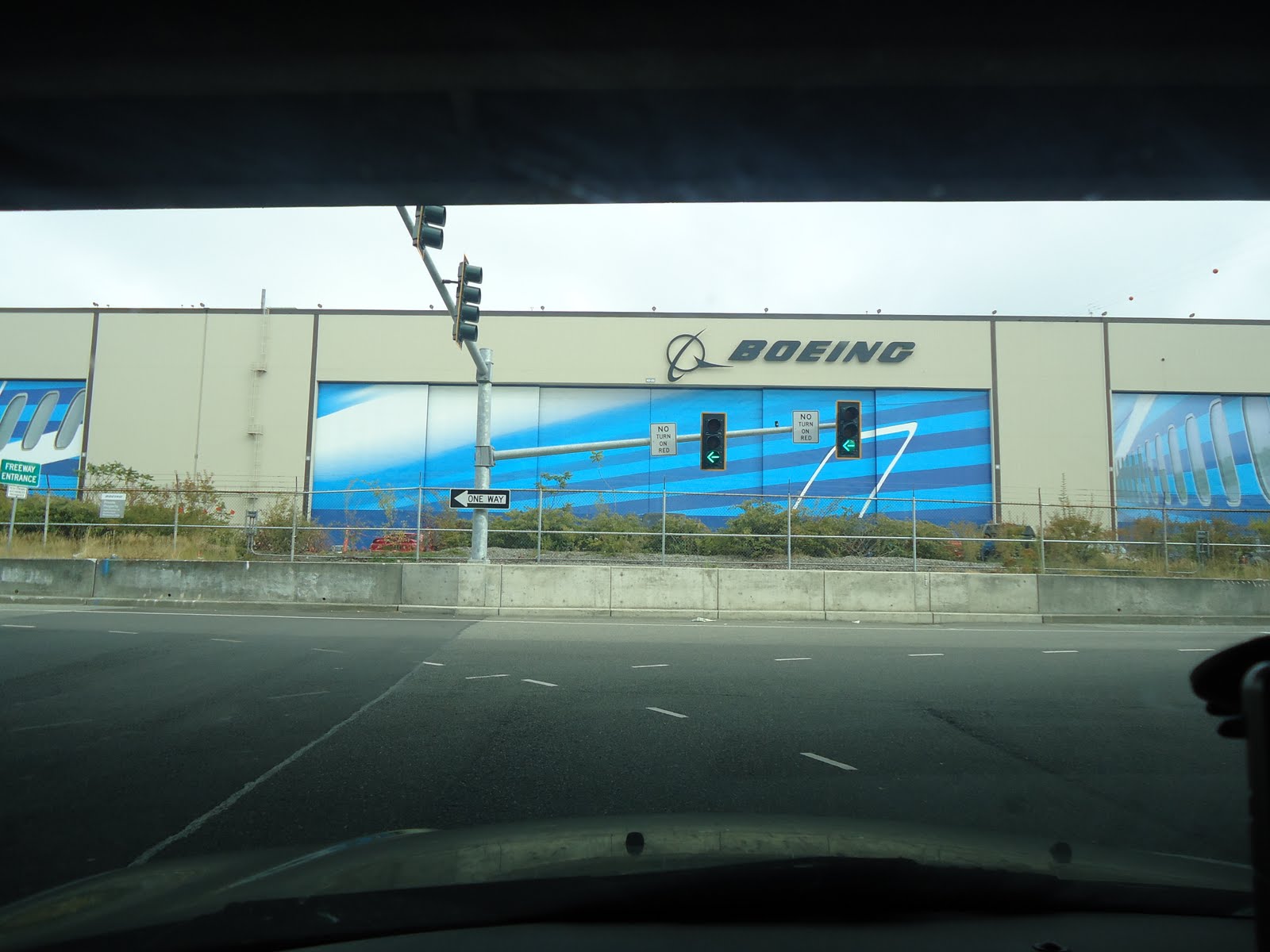 Matthew's Washington Trip Boeing Airplane Headquarters, Everett, WA
