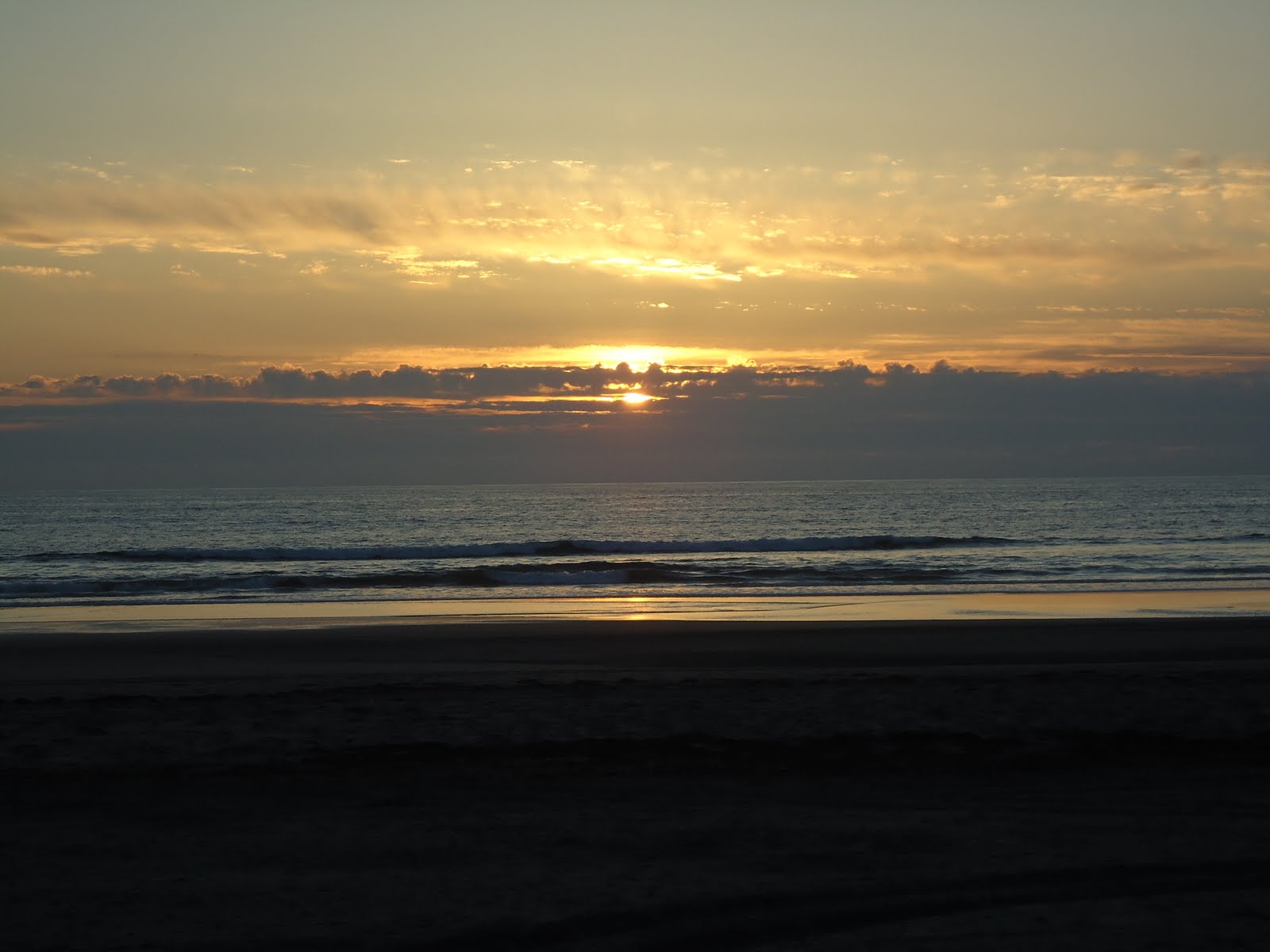 Matthew's Washington Trip Sunset at Twin Harbor area Beach