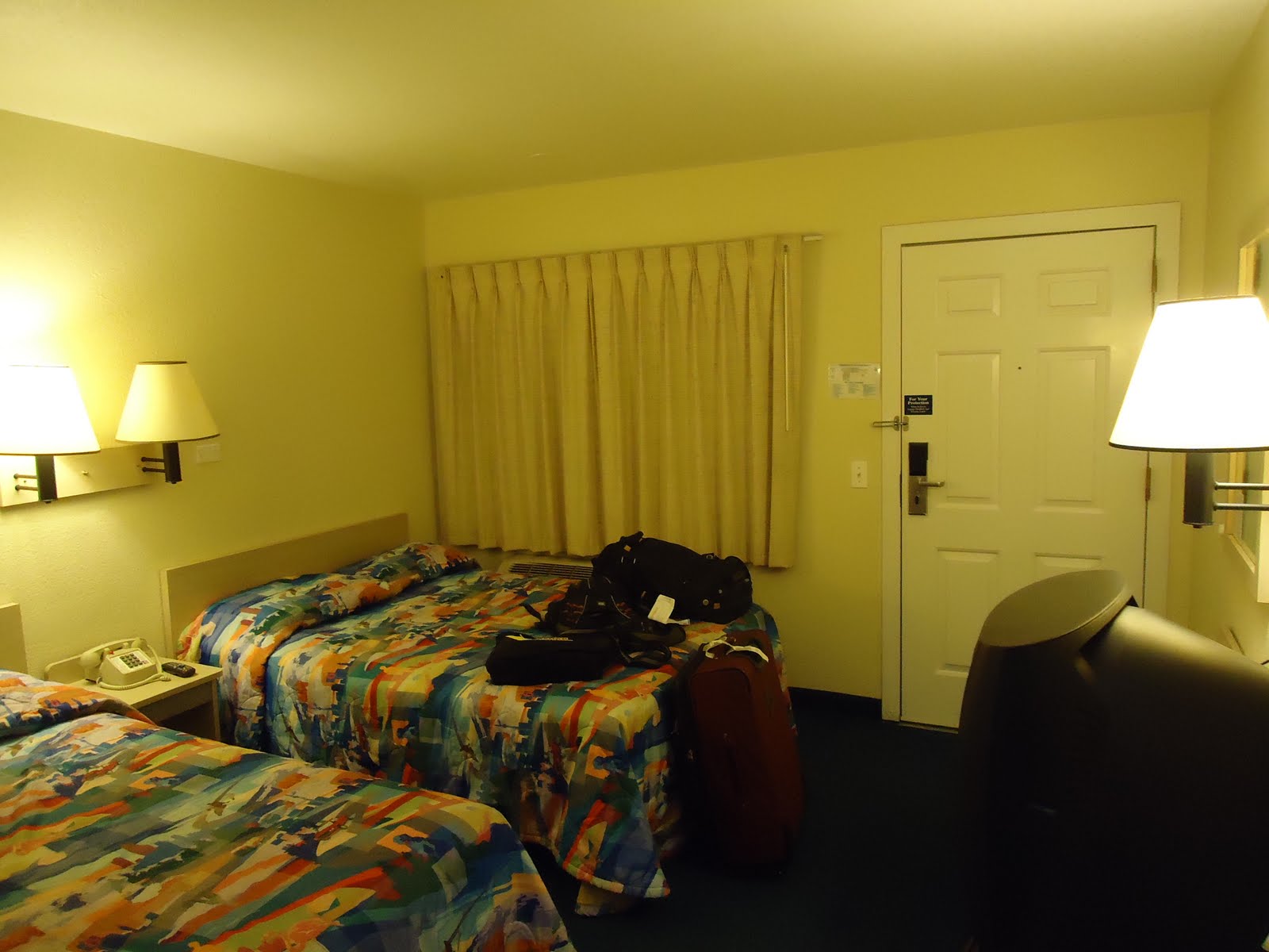 Matthew S Washington Trip Motel 6 In Redding California