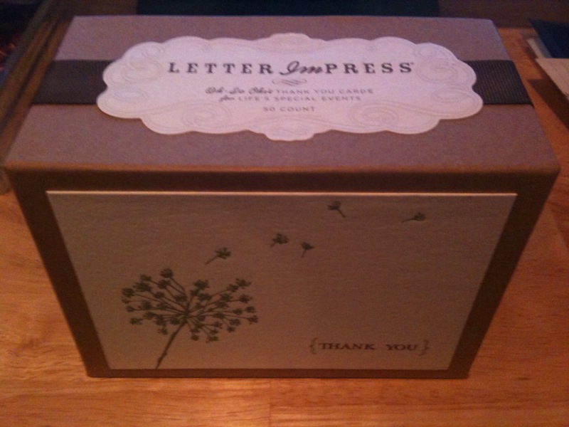 The Paisley Bride Engagement party thank you cards