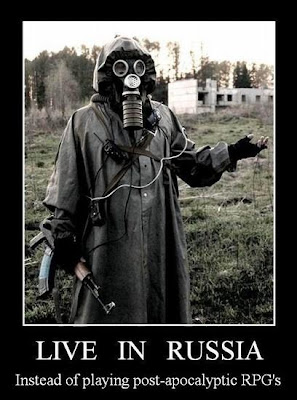 Live In Russia Demotivational Poster