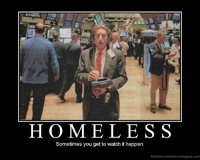 Homeless Demotivational Poster