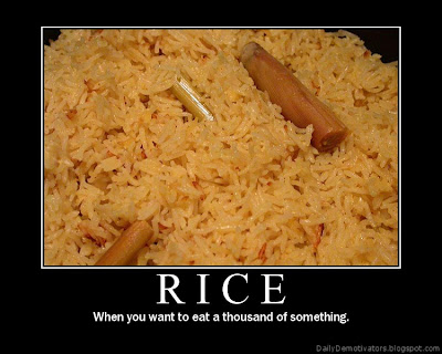 Rice Demotivational Poster