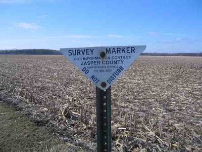 markers survey sign look marker when