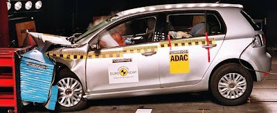 Vw Golf Euro NCAP Crashtest