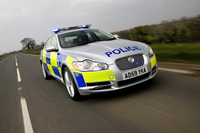Jaguar XF is ready for British police