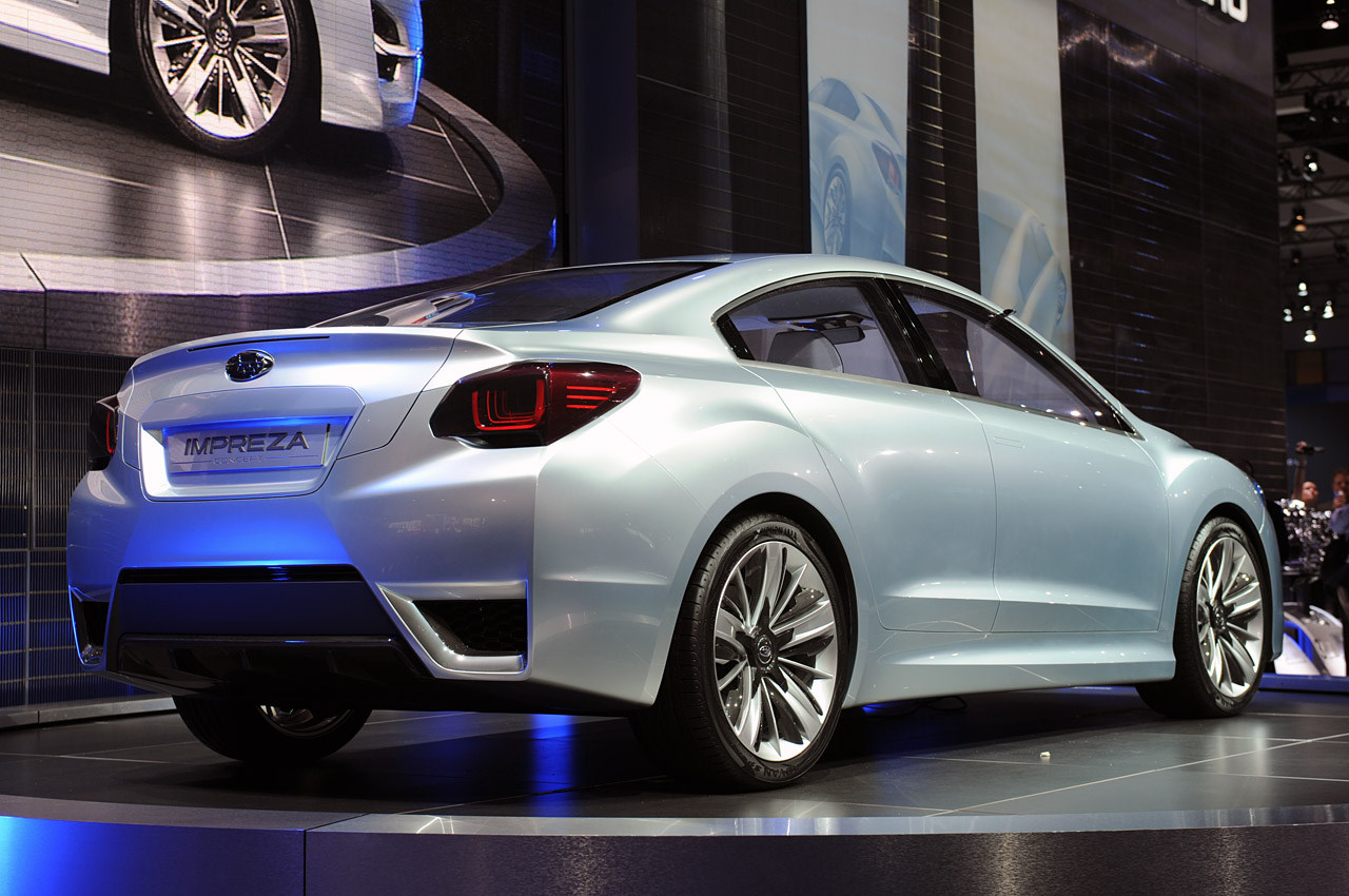 Garage Car: Los Angeles 2010: Subaru Impreza Concept Design first live