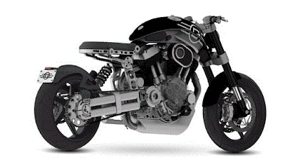 American Confederate Motorcycle Company presented its new bike under the model designation C3 X132 Hellcat