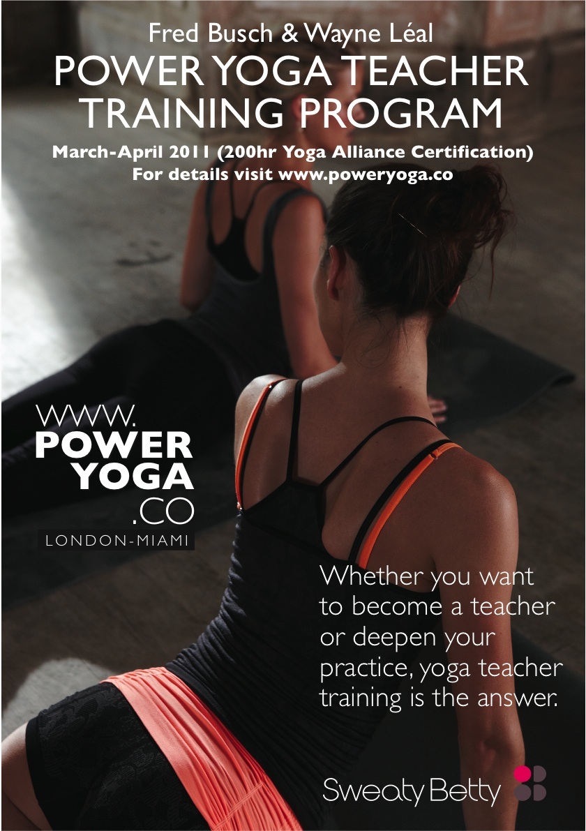 FRED Busch HOT POWER Yoga the FRED Busch Blog Yoga Teacher Training