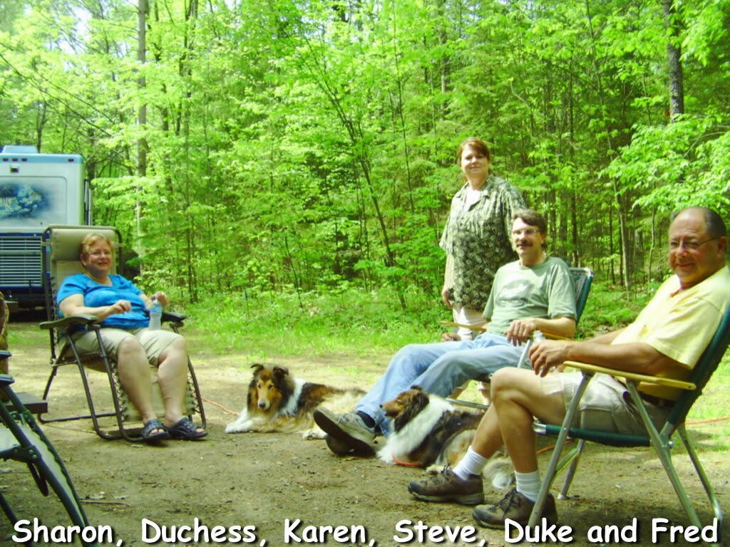 What A View!!! Camping Bagley Rapids Nicolet National Forest in