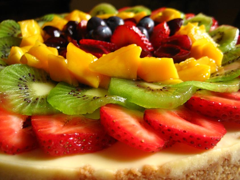 Fruit Topped Cheesecake