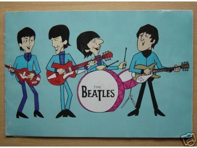 BEATLES UK 65 TOUR PROGAM - REPRODUCTION