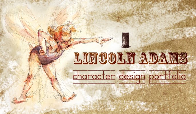 Lincoln Adams Character Design Portfolio