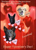 Animals Valentine's Day Cards