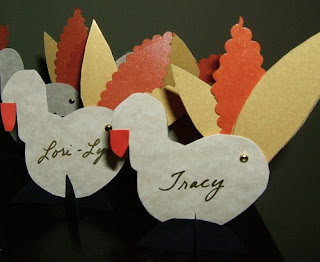 Thanksgiving Dinner Place Cards