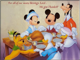 Disney Cartoons Thanksgiving Wallpapers