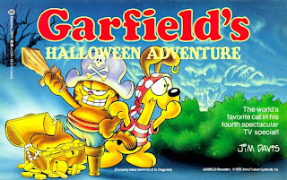Free Garfield Halloween Cartoon Wallpaper