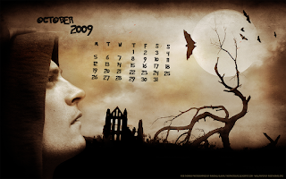 Halloween Calendar Wallpaper