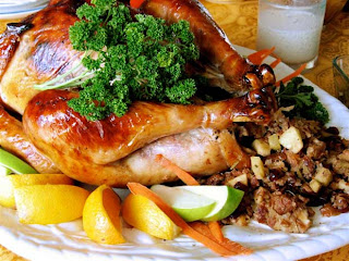 thanksgiving turkey meal wallpaper