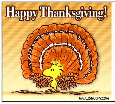 Thanksgiving Cards: Snoopy Thanksgiving Cards