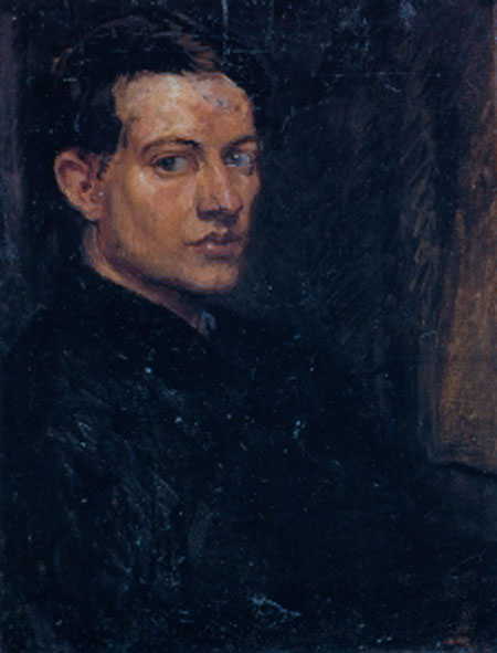 Duncan Grant, Self Portrait, Portraits of Painters, Fine arts, Portraits of painters blog, Paintings of Duncan Grant, Painter Duncan Grant  