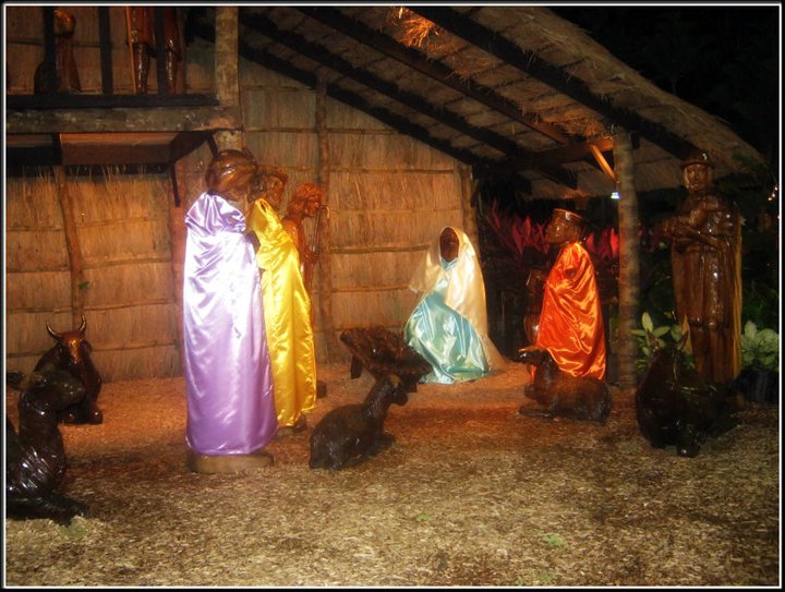 christmas season The Tree, Belen and The Santa