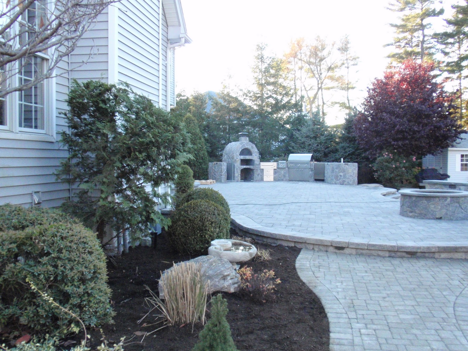 DIY by Design Outdoor patio Almost done