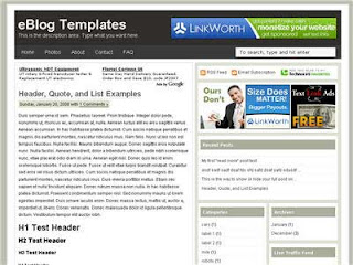 Ads Theme Free Blogger Template