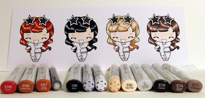 Color Me Copic: Hair Colors