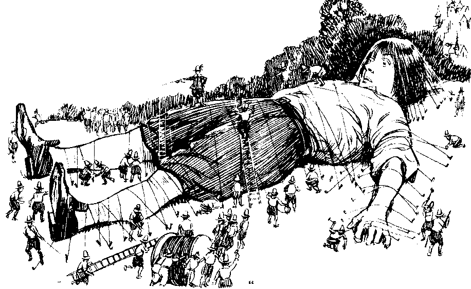 Рисунки к путешествие гулливера 4 класс