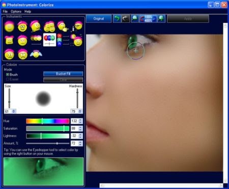 photoinstrument colorize
