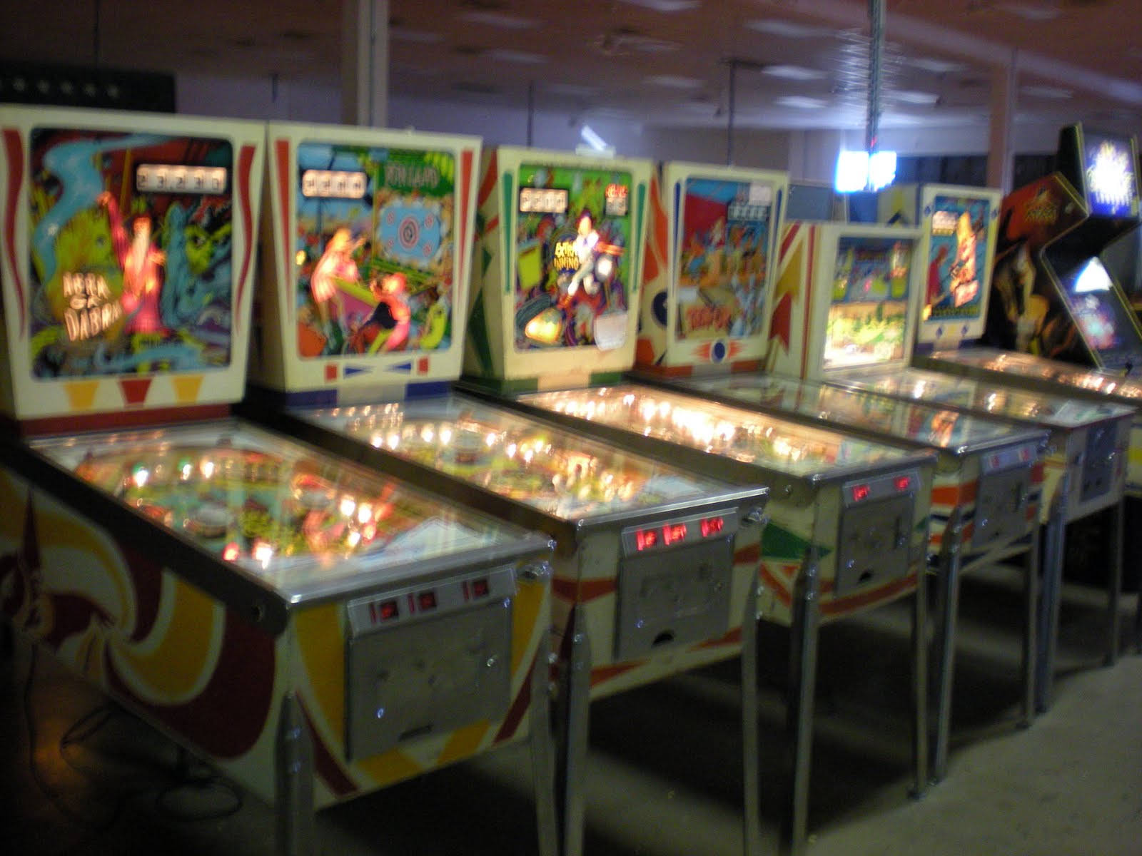 Pinball machine las vegas