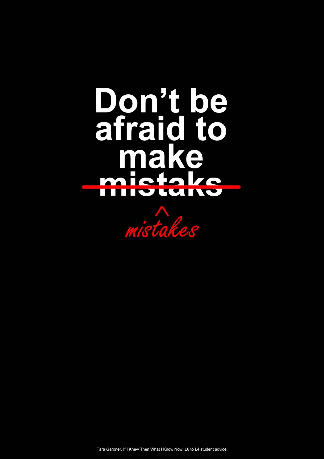 This Is My Blog Don T Be Afraid To Make Mistakes