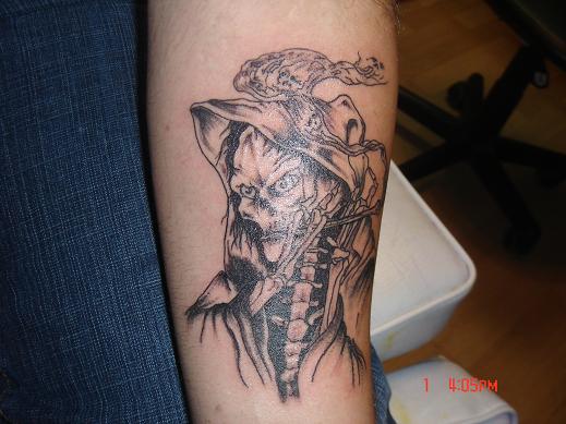 grim reaper tattoo designs. Grim Reaper Tattoo Designs