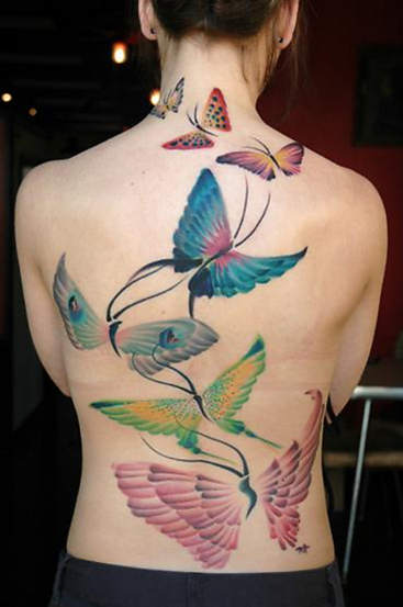 The ninth of my Cool Tattoo Designs is perhaps the best Butterfly Tattoo 
