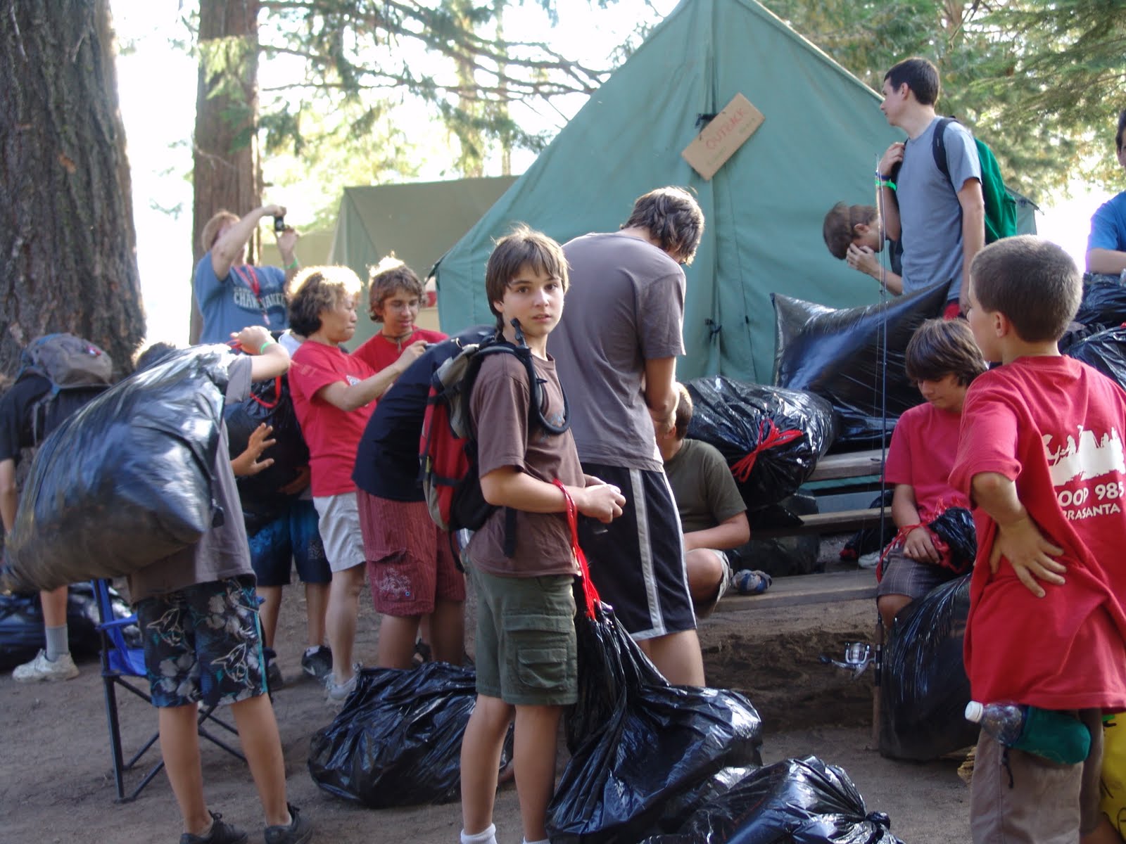 here and now Boy Scout Camp