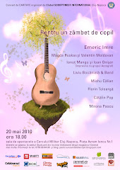 Concert de caritate - 20 mai, ora 18.00, Cercul Militar Cluj