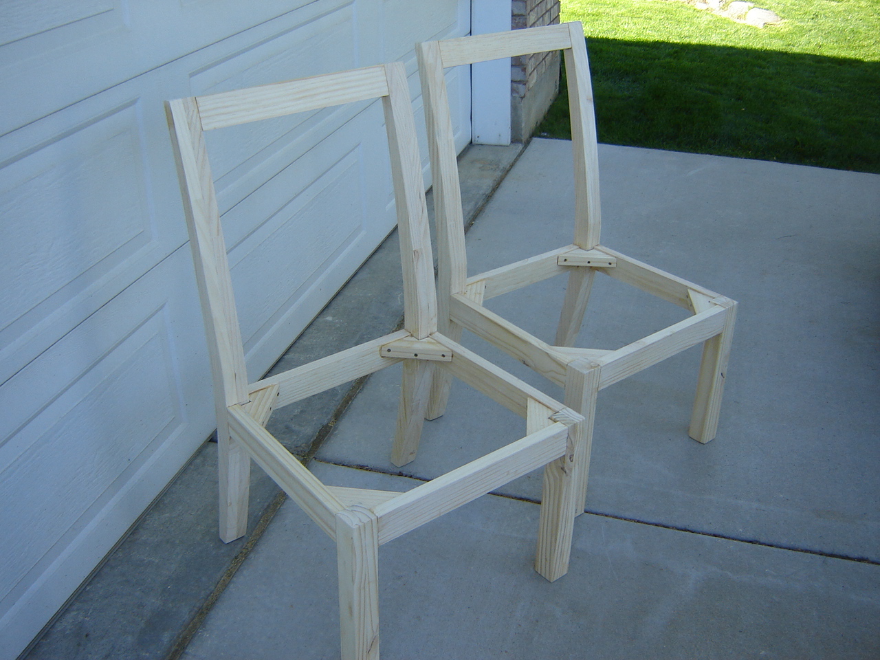 The Woodmaster Parson Type Chair Frames