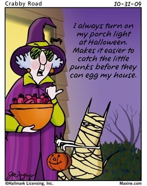 Seasons of LIfe: Maxine on Halloween